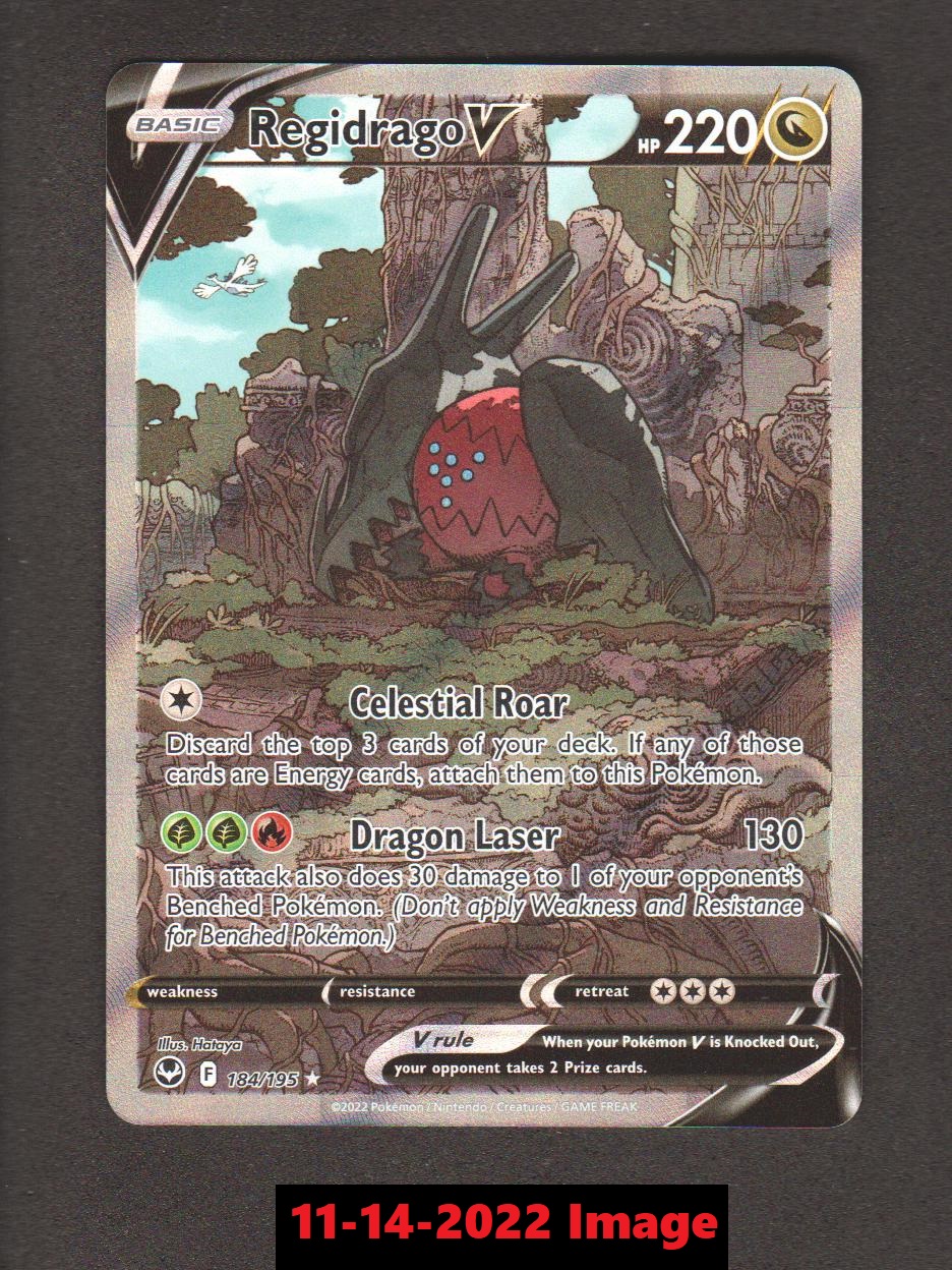Regidrago V (Alternate Full Art) - 184/195 - Ultra Rare